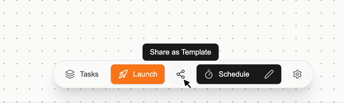 Control Center Interface